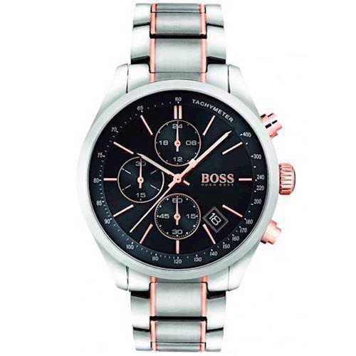 Image of Grand Pris chrono mat rustfri stål herre ur fra Hugo Boss, 1513473